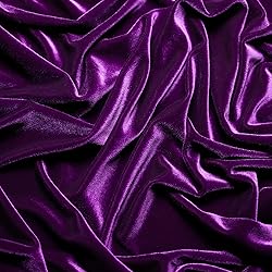 Ice Fabrics Stretch Velvet Fabric by The Yard