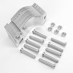 10 Set Tube Clamp Universal Strut Pipe Clamps, 2