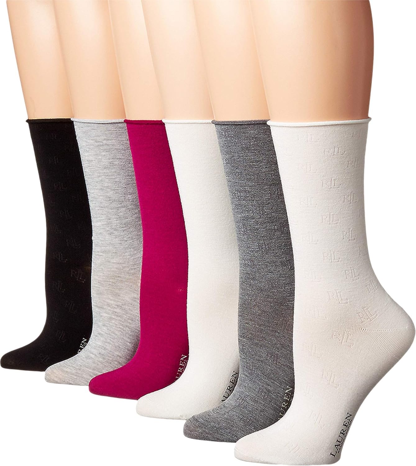 LAUREN Ralph Lauren 6Pack Lauren Roll Drop Needle Roll Top