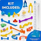 Blue Marble National Geographic Marble Run with Motorized Lift 150-Piece view 5