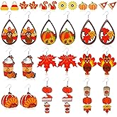 6 Pairs Valentine's Day Earrings for Women, Valentines Heart Earrings Arch Bow Tassels Holiday Dangle Earrings Bulk for Women,Holiday Jewelry Gifts for Women and Teens