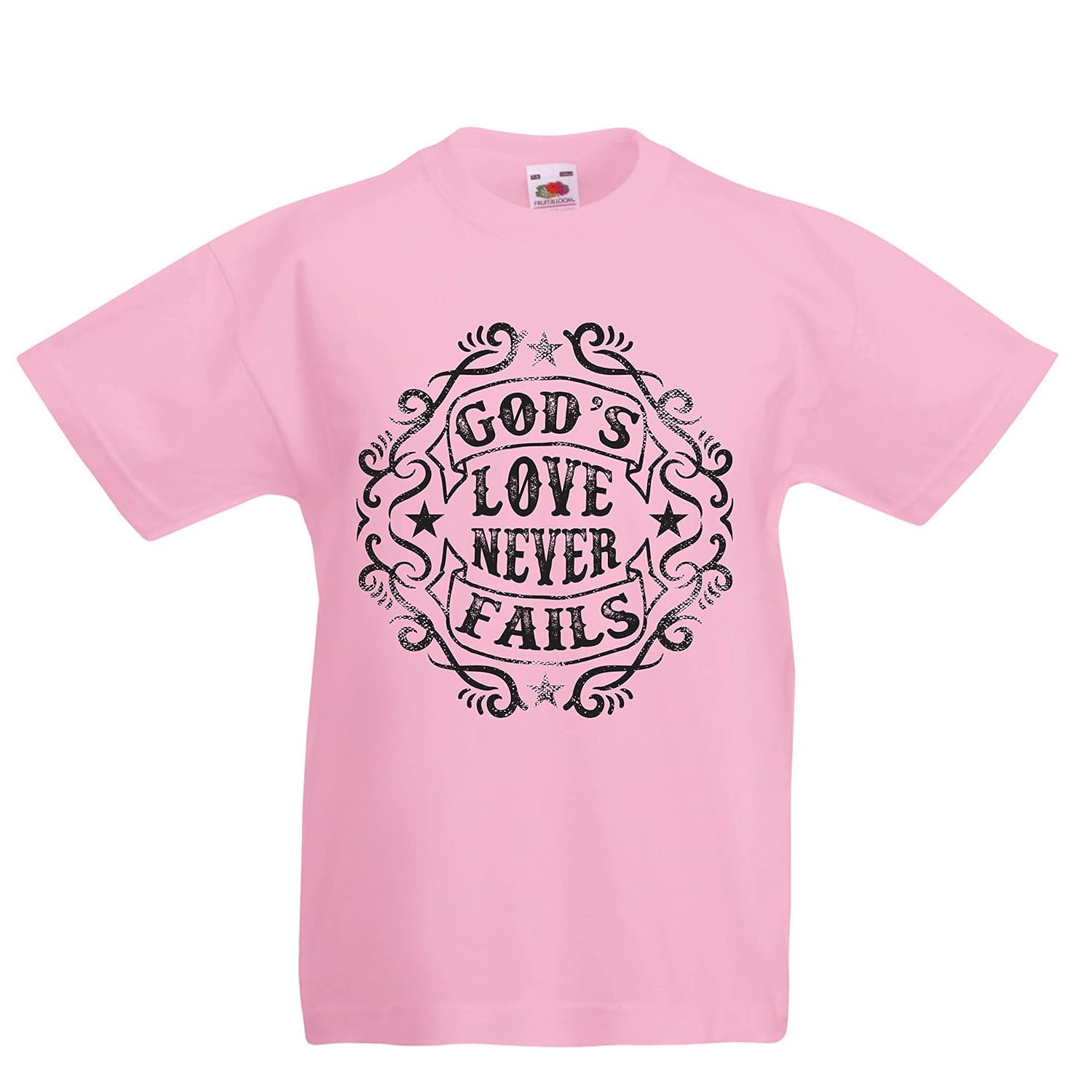 lepni.me Camiseta para Niño/Niña Jesús te ama - El Amor de Dios ...