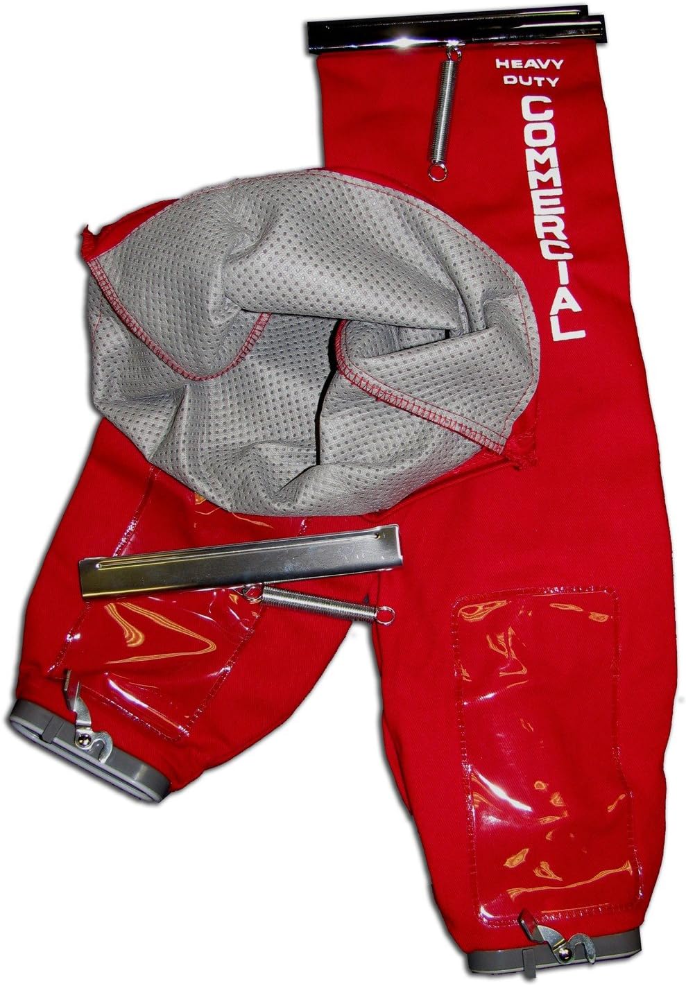 Green Klean® 660630,53354-12 Clarke Alto S12/S16 Eureka Sanitare Kent/Euroclean Red Cloth Shake-Out Bag with SMS Liner Vacuum Cleaner Bag