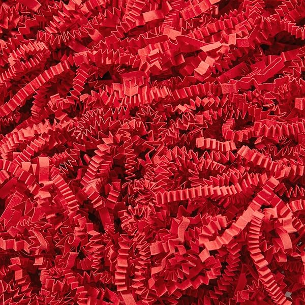 Mefleet 1/2 LB Crinkle Cut Paper Shred Filler 8 Oz Brown - View #2