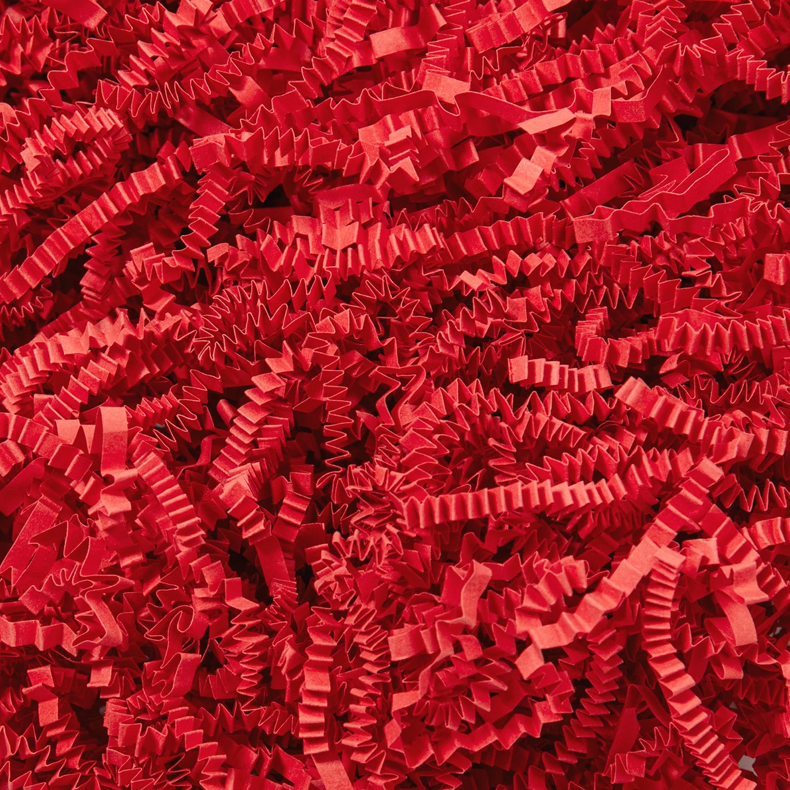 Mefleet 1 LB Crinkle Cut Paper Shred Filler Red