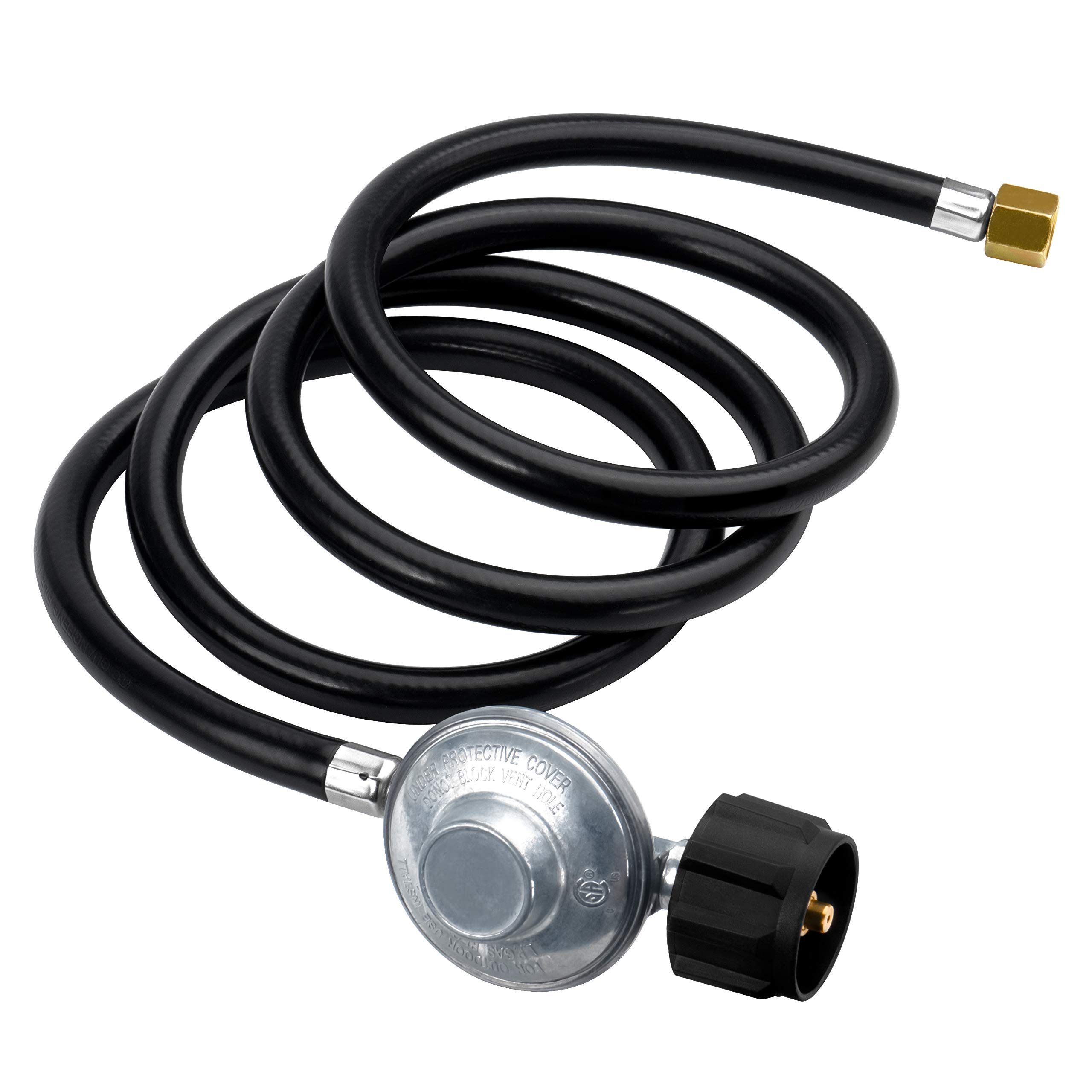 6ft Qcc1 Low Pressure Propane Regulator With Lpg Hose For Propane