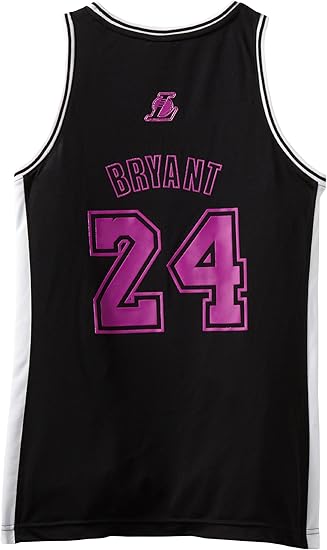 Los Angeles Lakers Kobe Bryant Women S Black Nba Replica Jersey Small Amazon Ca Clothing Accessories