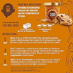 Halo Top Peanut Butter Chocolate Chip Light Cookie