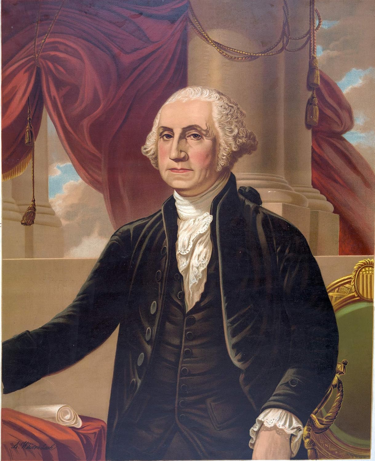 Photographs - George Washington Photograph - Historical Artwork from 1876 - (16