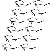 Amazon Basics R200 Anti-Fog Shooting Safety Glasses Eye Protection, Clear Lens, 12-Count, 6.63 x 6.13 x 1.75 inches