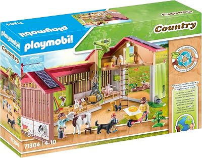 Playmobil 71304 Country Large Farm Sustainable Materials 182 pcs