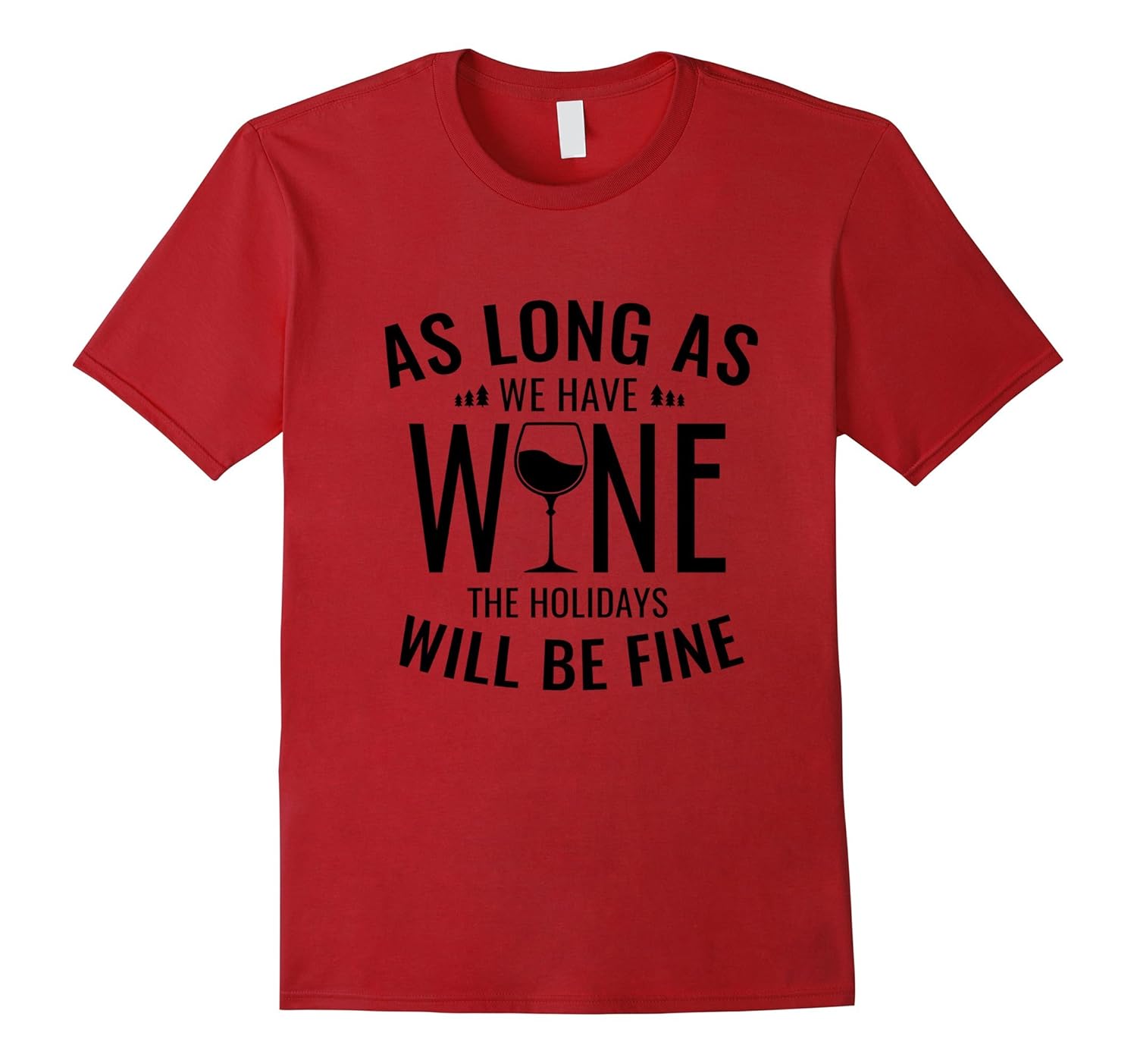 Funny Merry Christmas T Shirt Quote Sayings Wine Lover Tee-ANZ