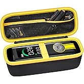 Carrying Case Compatible with Fanttik X10 Cross/for X9 APEX/for X8 APEX/APEX EV Tire Inflator Portable Air Compressor, Storage Holder with Mesh Pocket for Fantik Air Pump & Accessories (Bag Only)