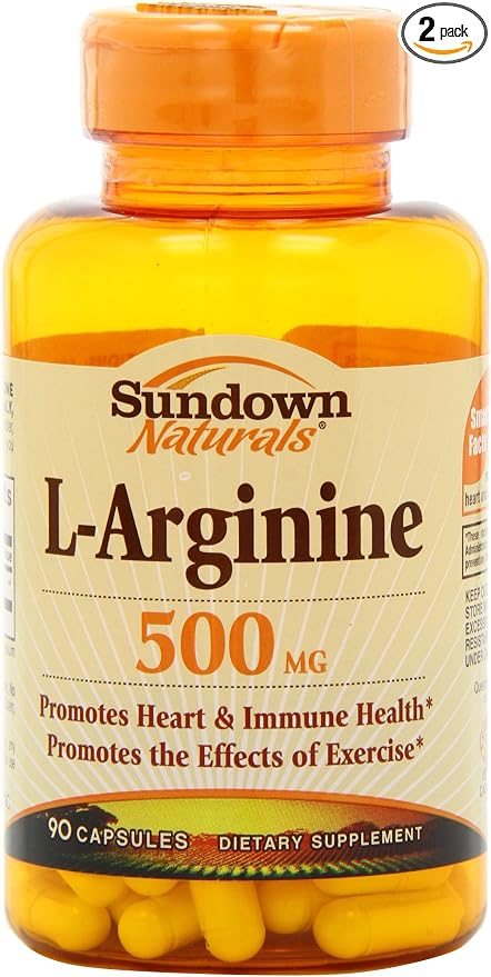 Amazon Com Sundown L Arginine 500 Mg 90 Capsules Pack Of 2