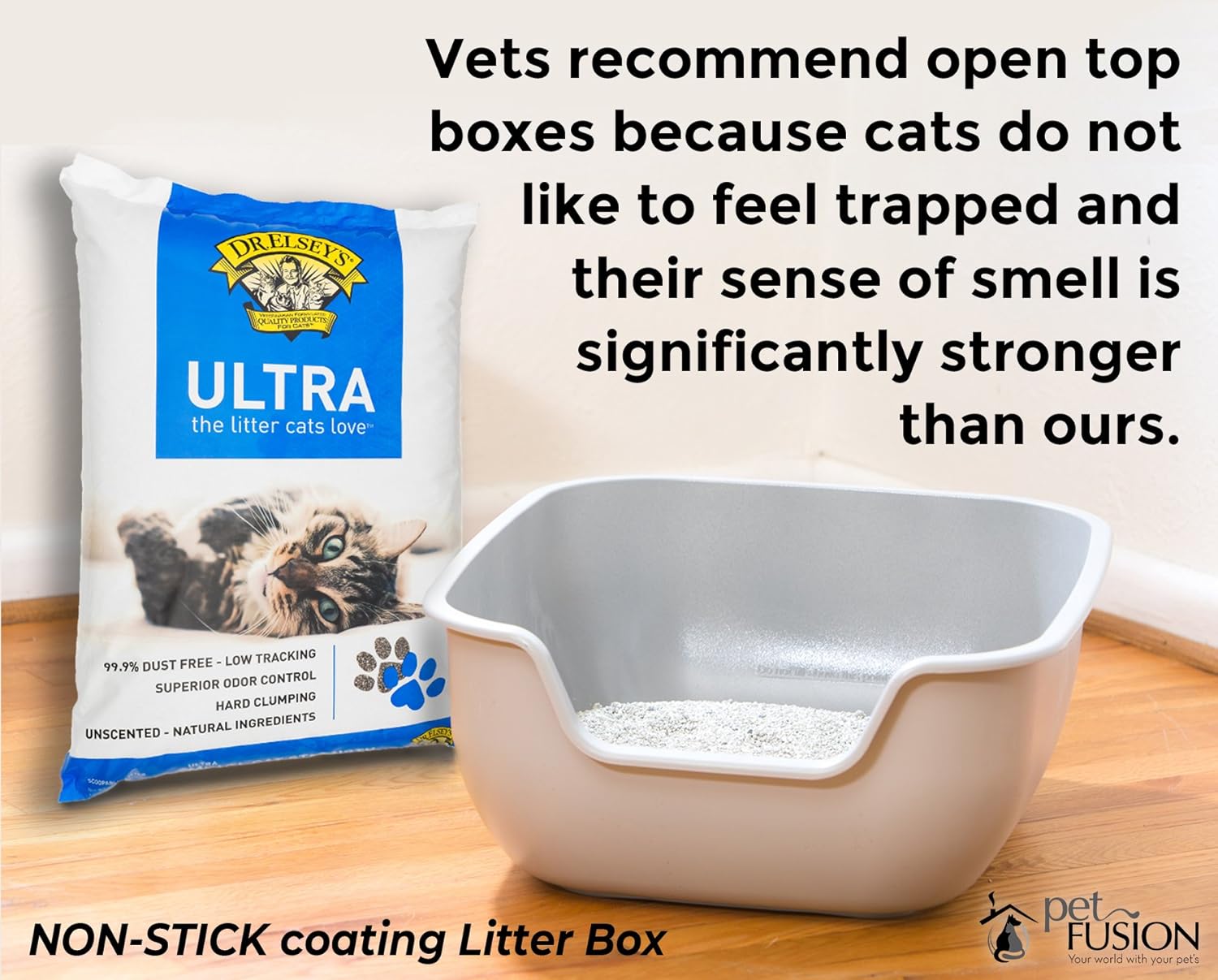 non stick litter box