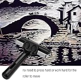 VEGCOO 3PCS Rubber Brayer Roller Set - 3 Sizes for Printmaking & Stamping view 3