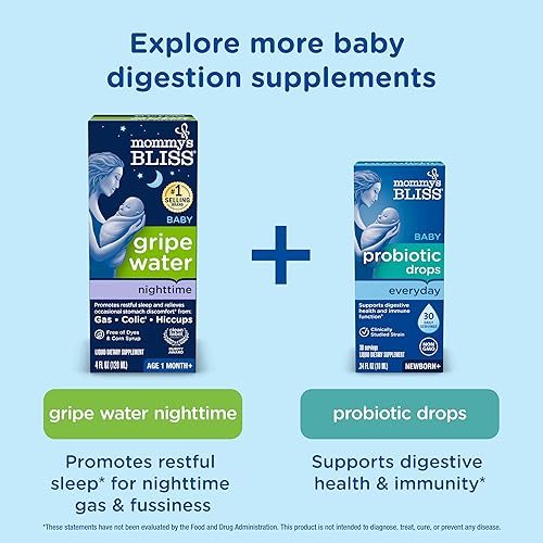 Mommy's Bliss Gripe Water Original, Infant Gas Colic Relief