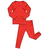 AVAUMA Baby Boys Girls Pajama Set Kids Toddler Snug fit Ribbed Sleepwear pjs for Daily Life Style