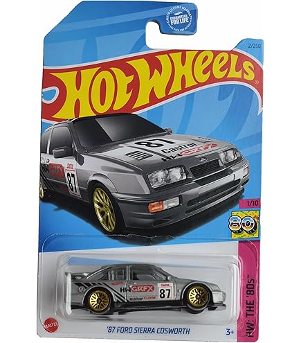Amazon.com: Hot Wheels - Ford Sierra Cosworth '87 - Retro Racer 1