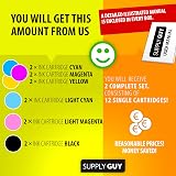 Supply Guy 12 Compatible Ink Cartridges for Epson 24XL Expression Photo XP view 3