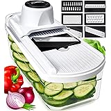 Fullstar Mandoline Slicer Vegetable Slicer and Vegetable Grater - Potato Slicer Food Slicer Veggie Slicers Mandoline Slicer C
