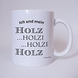 Funtasse Spruchtasse – „Kniet Nieder, Hier Kommt Der König!“, Beidseitiger Druck, 350 Ml