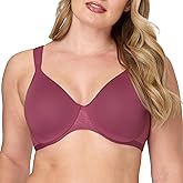 Bali Womens Underwire Lace Bra, Our Coolest Smoothing T-Shirt Bras for Women, Convertible Straps