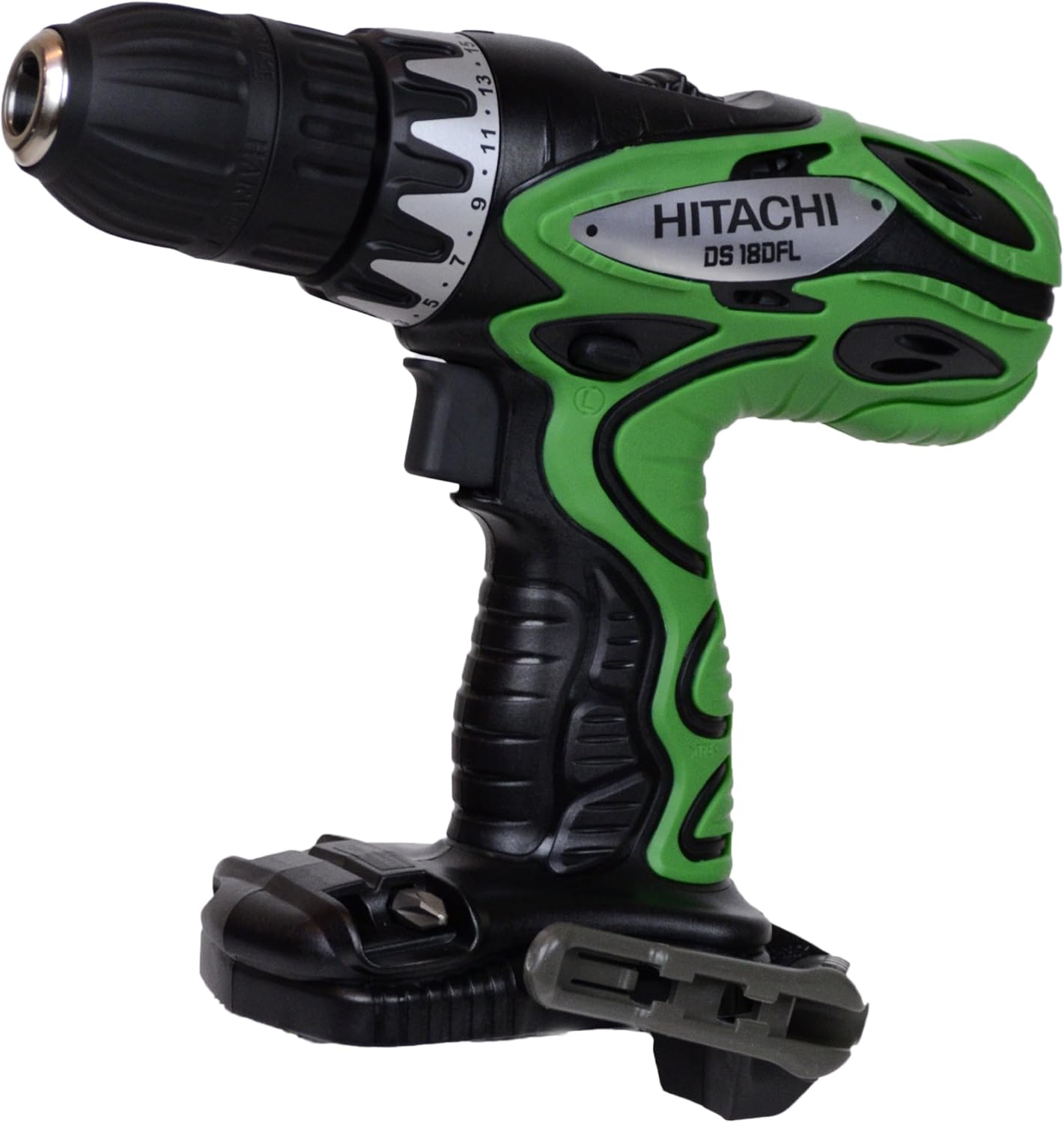 Hitachi Ds18Dfl 18V 1/2" Cordless Drill Driver (Bare Tool Battery