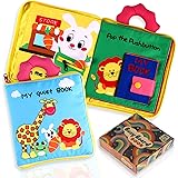 ZaxiDeel Quiet Book for Toddlers - Activity Busy Book Montessori Toys, Sensory Books Educational Learning Toys for Kids Fine 
