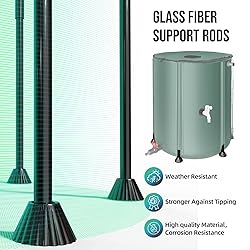 Collapsible Rain Barrel Water Collection System