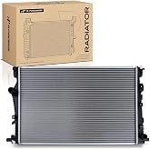 A-Premium Engine Coolant Radiator Assembly Compatible with Jeep | for Cherokee 2014-2018, 2.4L 3.2L, Manual Transmission, Replace# 68229290AA