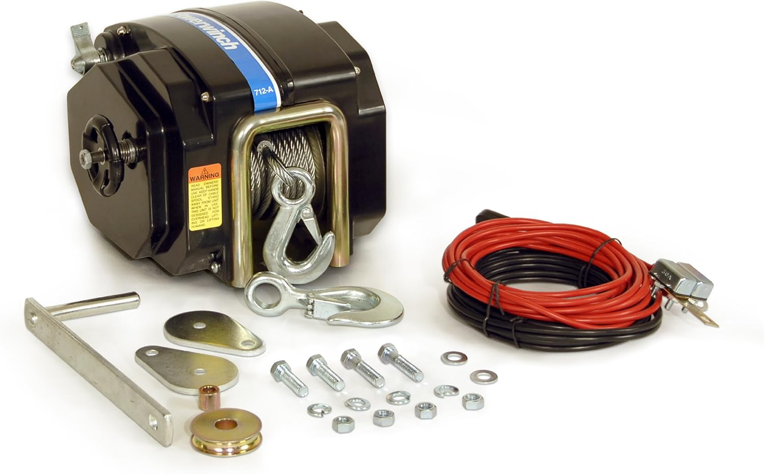 Powerwinch 712 Trailer Winch (40' x 7/32" cable) Amazon.ca Automotive