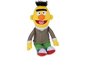 GUND Sesame Street Official Bert Muppet Plush, Premium Plush Toy for Ages 1 & Up, Yellow, 14”