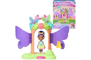 Gabby's Dollhouse Fairylandia, Fairy Magic Reveal Playset with Transforming Feature and Dollhouse Accessories, Kids Toys for 