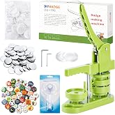 MK.Bear Button Maker Machine 58mm (2.25 in) Installation-Free, DIY Button Pin Maker Machine, Badge Punch Press with Free 100pcs Badge Supplies &amp; Pictures &amp; Circle Cutter