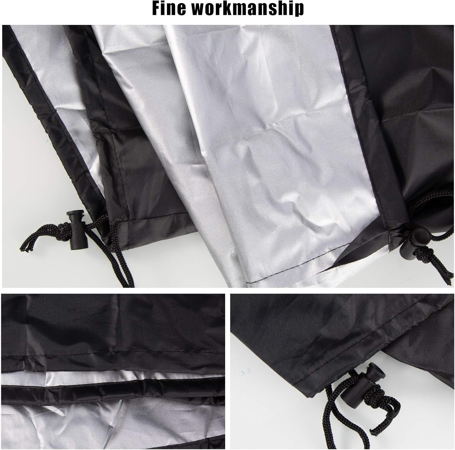 Homeriy Deck Box Covers Waterproof Quick Open Cover Top with Zipper for Keter Lifetime Suncast Rubbermaid : Garden & Outdoor