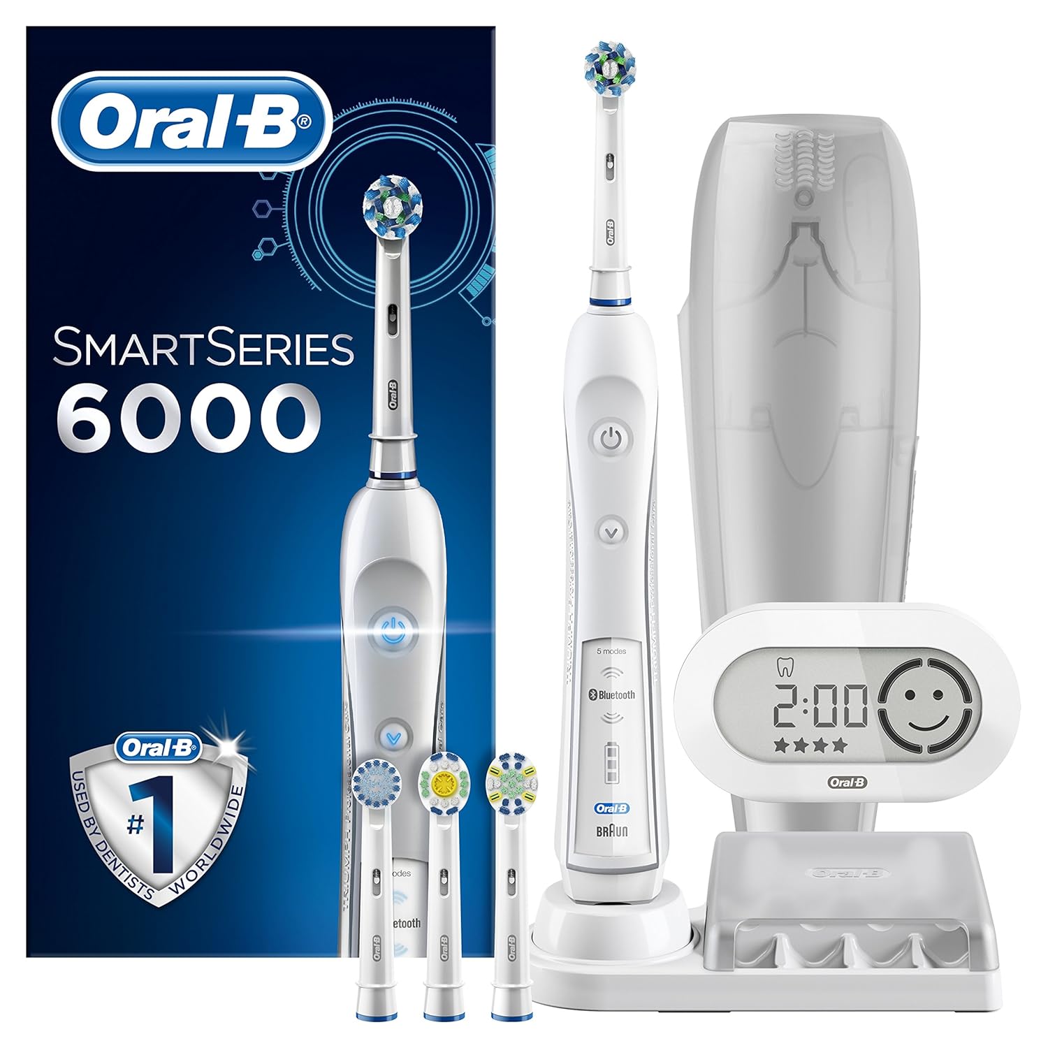 OralB Smart Series 6000 CrossAction Electric Rechargeable Bluetooth