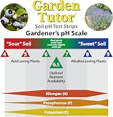 Garden Tutor Soil pH Test Kit 100 Strips 3.5-9 Range Accurate Testing view 8