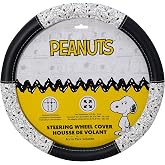 Plasticolor 006794R01 Peanuts Snoopy Expressions Steering Wheel Cover