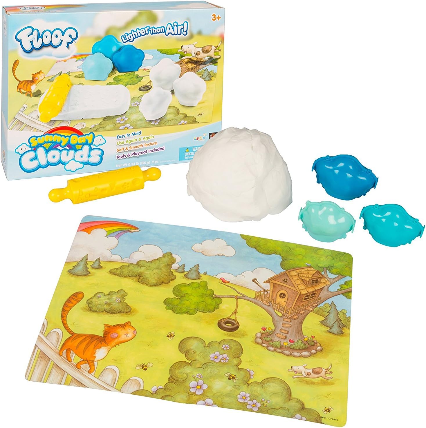 Floof - FloofTM Sunny Day Clouds by Floof