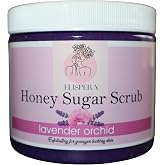 Elispera Honey Sugar Scrub Lavender Orchid, (16 Fl Oz (Pack of 1)