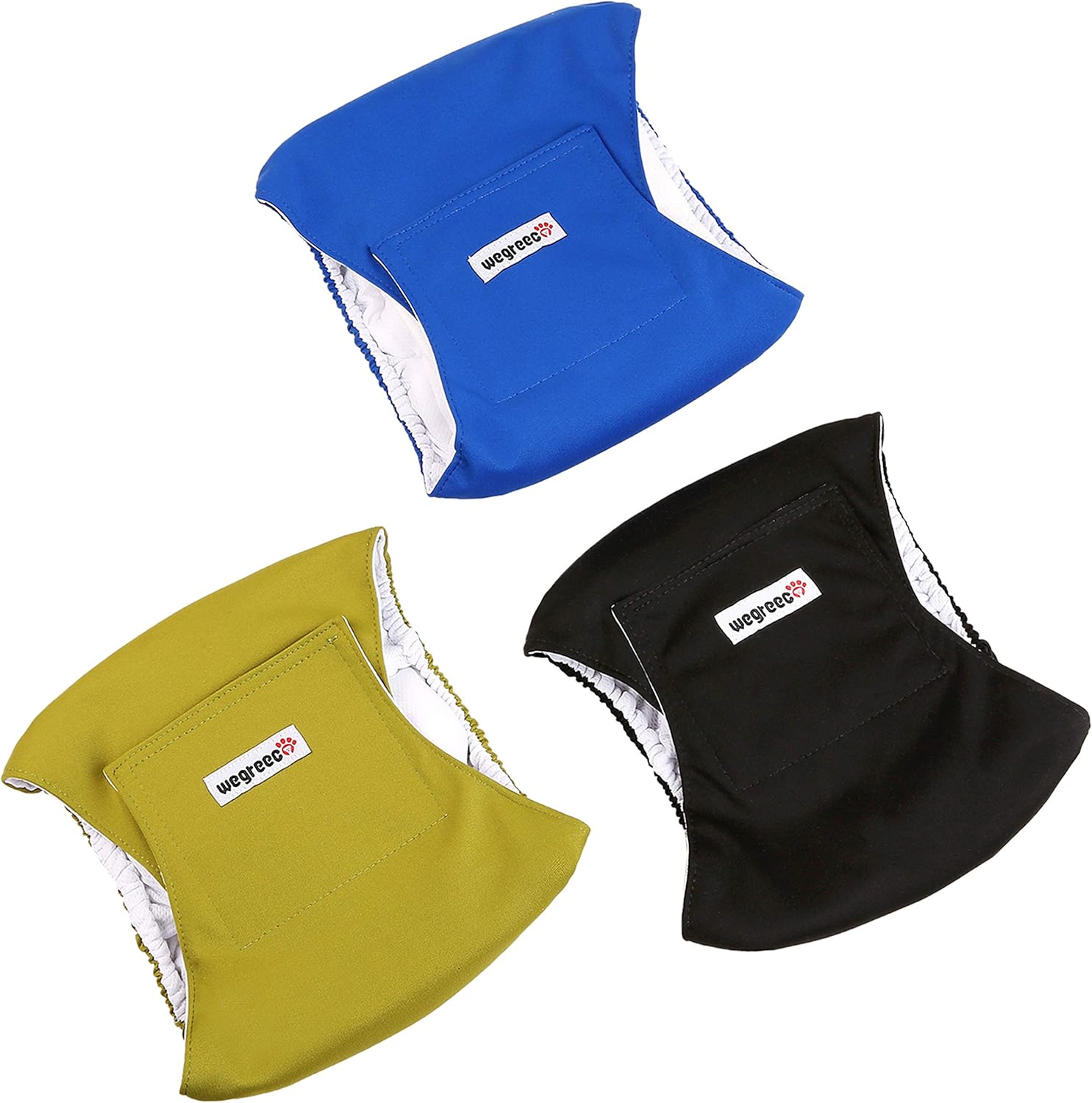 wegreeco washable male dog diapers