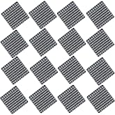 DIKAVS Tiny 1&rdquo;x1&rdquo; Through Hole Prototype Board 25.4x25.4mm Mini Size Prototype Board Perforated Board Circuit Board Protoboard PCB Solderable for Arduino Compatible Soldering Projects (Pack of 16)