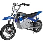 Dirt Rocket MX350 eBike | Electric Motorcycle | Iconic Wheeled Ride-On For Kids Age 8+ | High Torque, Rear Chain Drive | 350W/24V Motor | Up To 14 MPH, 30 Mins; 140 Lbs