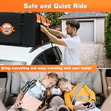 Sailnovo Car Roof Bag 20 Cubic Feet Foldable Roof Box Universal Fit view 7