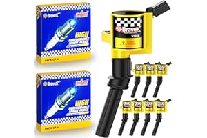 MEGAFLINT High Performance Ignition Coil Pack & Spark Plug SP479