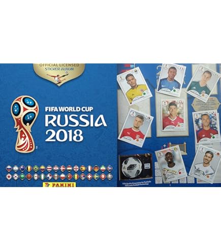Amazon.com: Panini World Cup 2018 Russia Sticker Collection