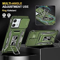 FRLMOOES for Motorola Moto G84 Case with 2 Screen