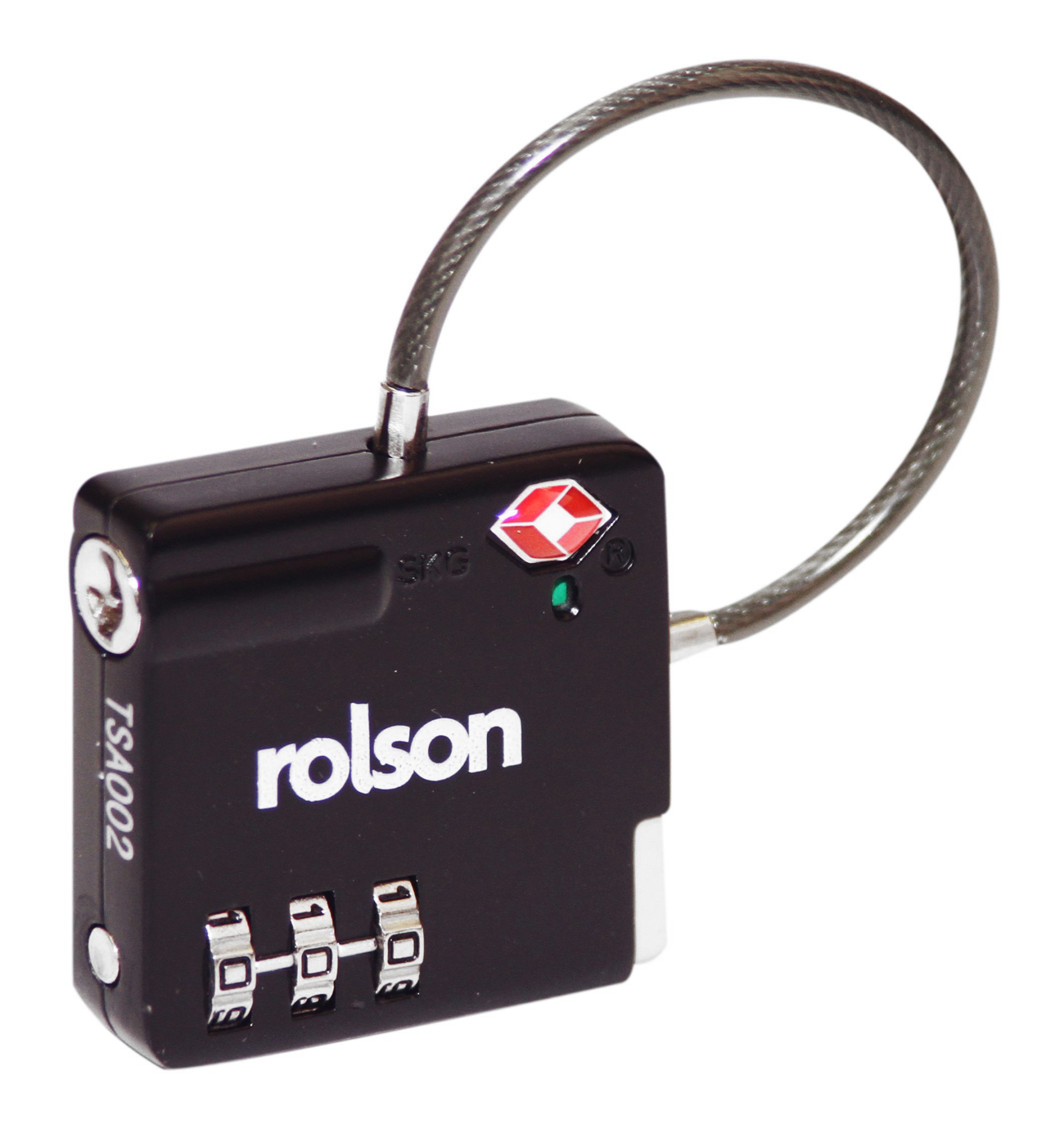 Rolson 66475 TSA Combination Cable Lock