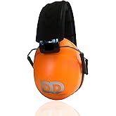 DECIBEL DEFENSE Professional Safety Ear Muffs 37dB NRR - The HIGHEST Rated & MOST COMFORTABLE Ear Protection For Shooting & Industrial Use - THE BEST HEARING PROTECTION GUARANTEED